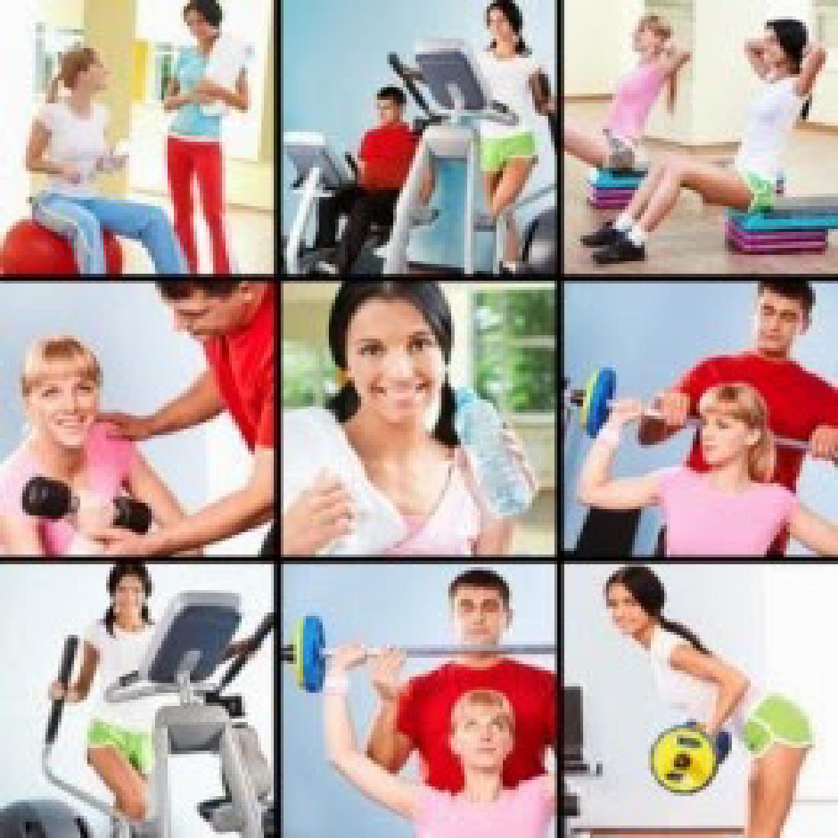 Διάφορα είδη άσκησης και γυμναστικής