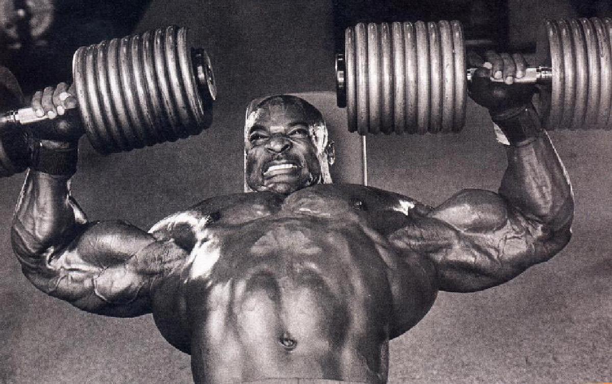 Προπόνηση στήθους Ronnie Coleman